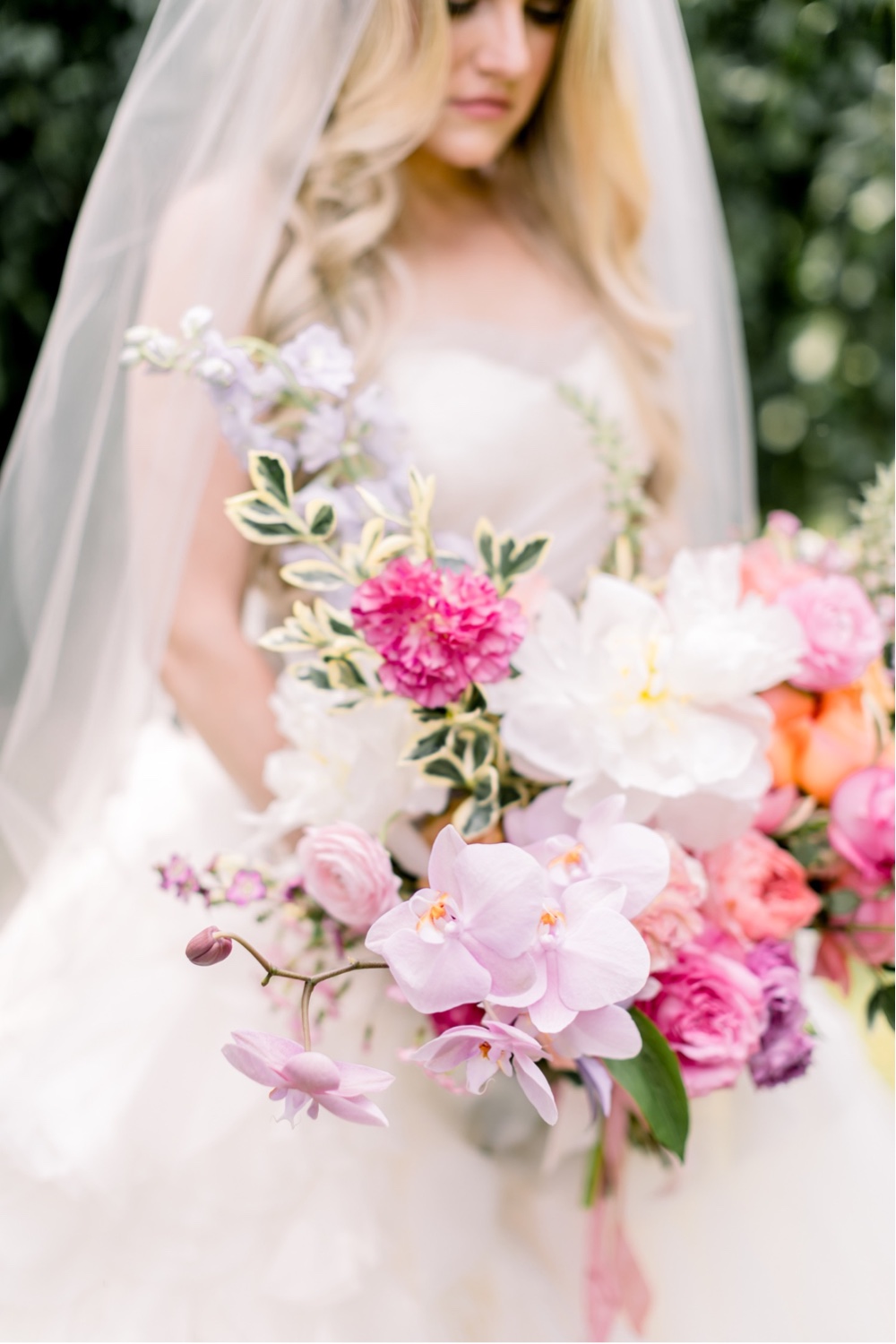 155 Audubon Center Wedding Pink Color Palette Wedding Bouquet