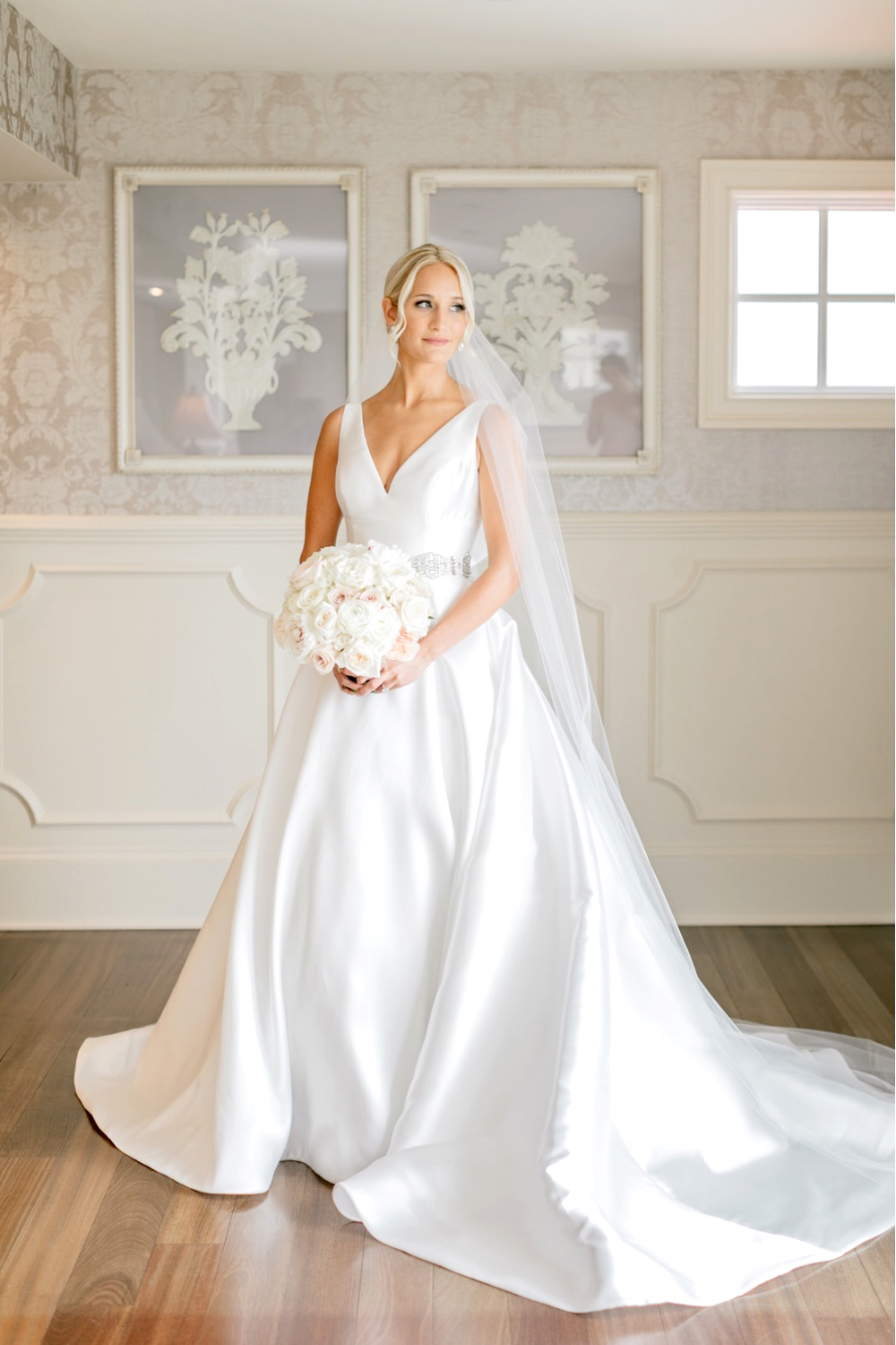 284 Chic Elegant Wedding All White Wedding Elegant Wedding Gown