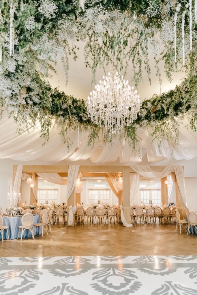 Renault Winery wedding reception ballroom