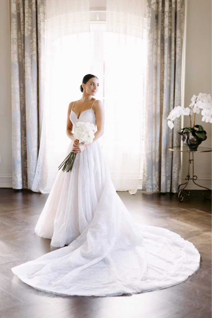 stunning bridal portrait in New Jersey by Emily Wren Photography