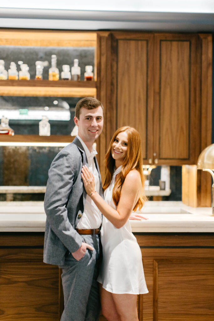 engagement session at Boston's The Newbury by Emily Wren photography