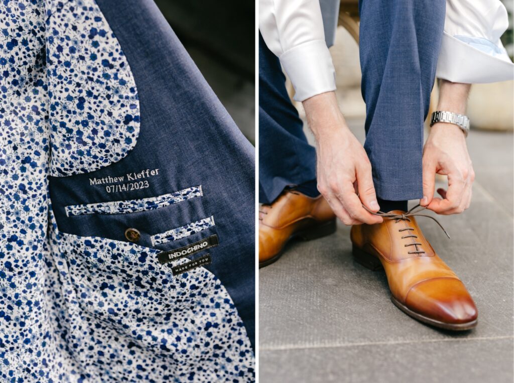 grooms getting ready details by Emily Wren Photography