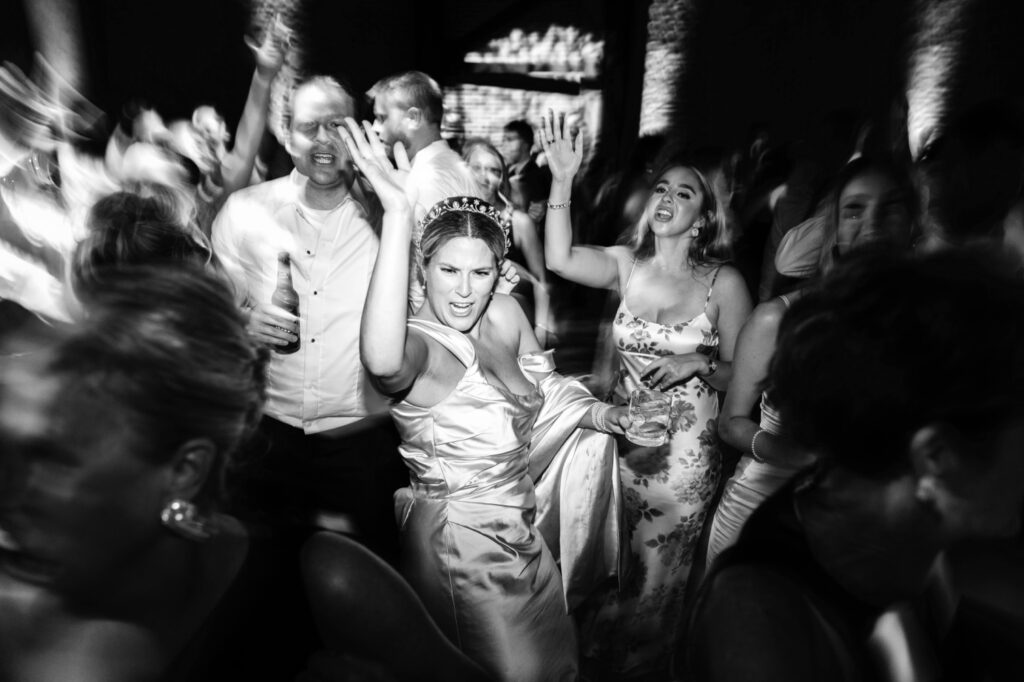 bride during Fitler Club wedding reception by Philadelphia wedding photographer Emily Wren Photography