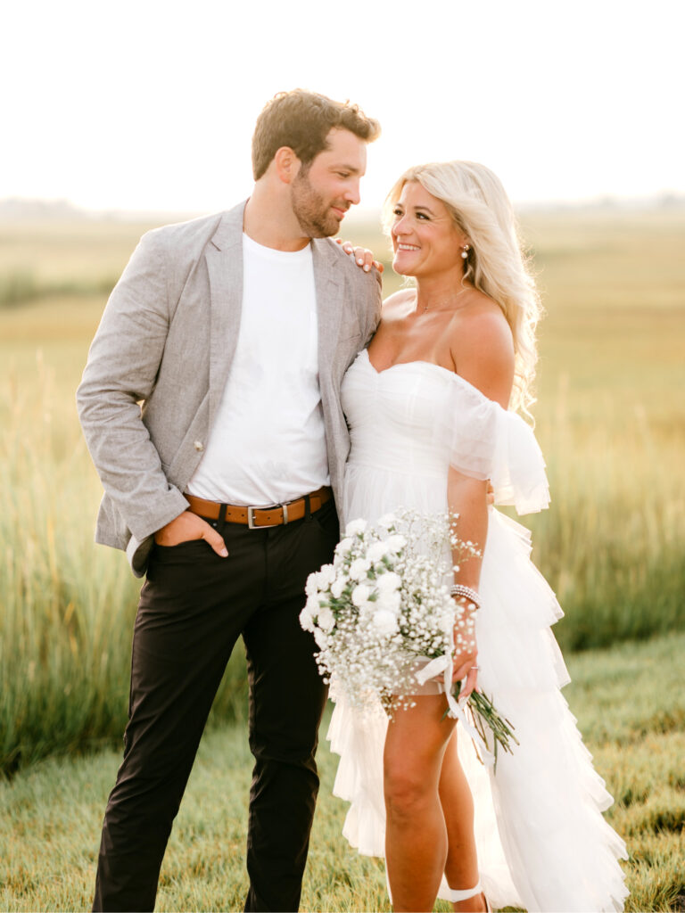 stylish summer engagement photoshoot in New Jersey by Emily Wren Photography