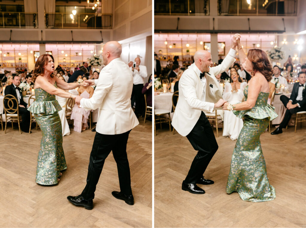 Mother Son dance at Cescaphe's The Lucy by Emily Wren Photography