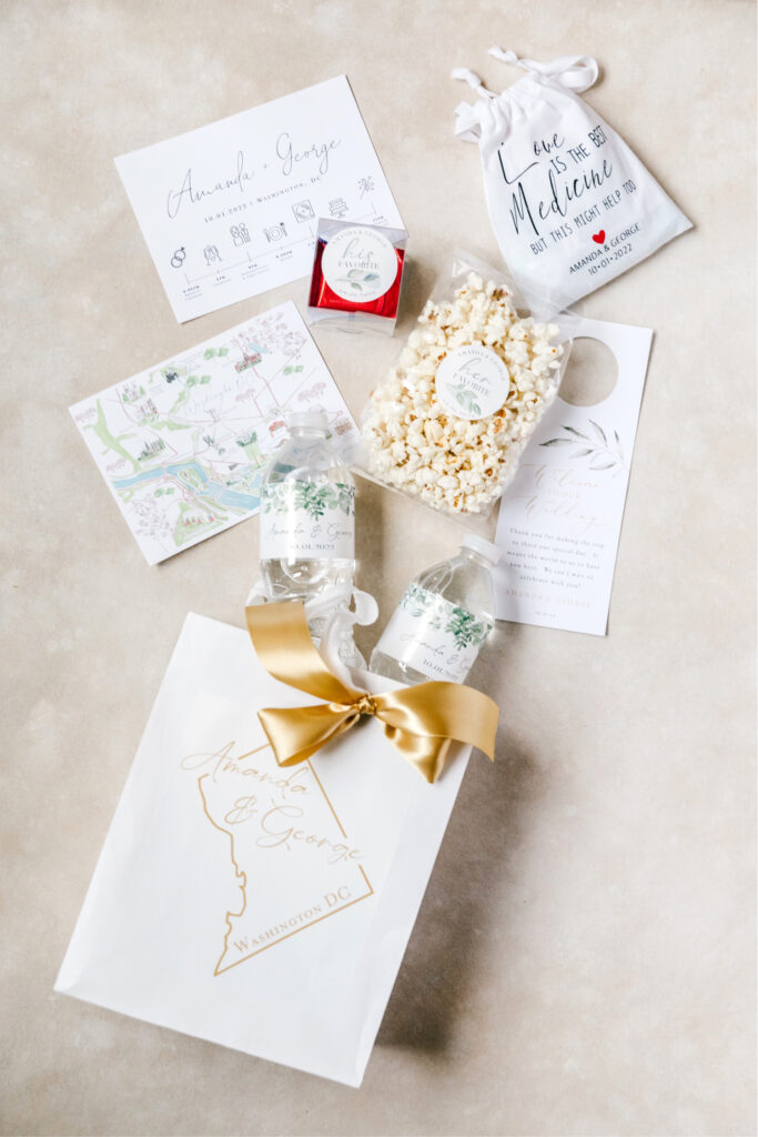 wedding favors for guests by Emily Wren Photography