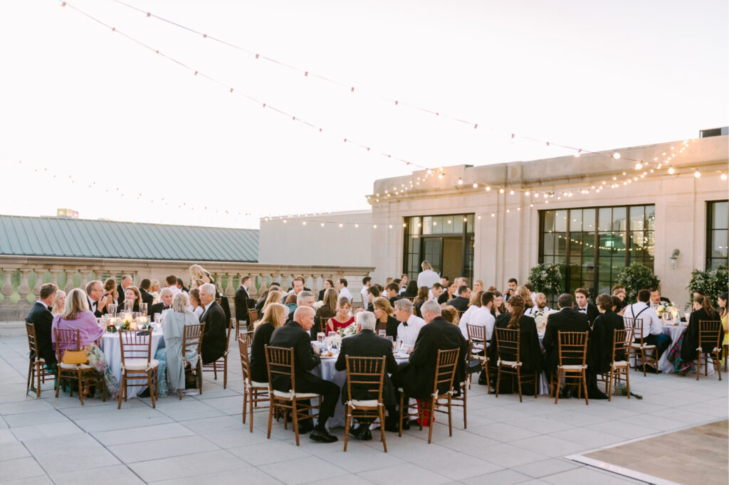 Philadelphia summer rooftop wedding by Pennsylvania wedding photographer Emily Wren Photography