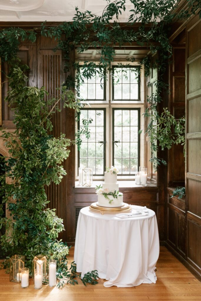 dreamy summer wedding cake by Emily Wren Photography