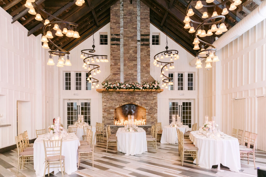 intimate wedding reception at the ryland inn by Emily Wren Photography