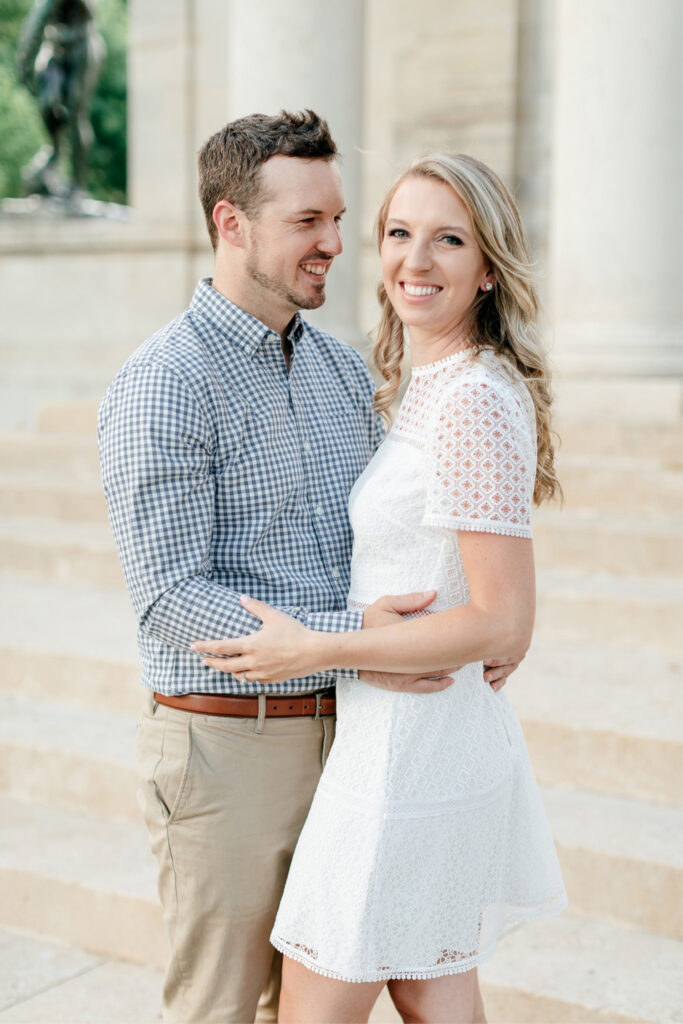 Philadelphia summer engagement photos