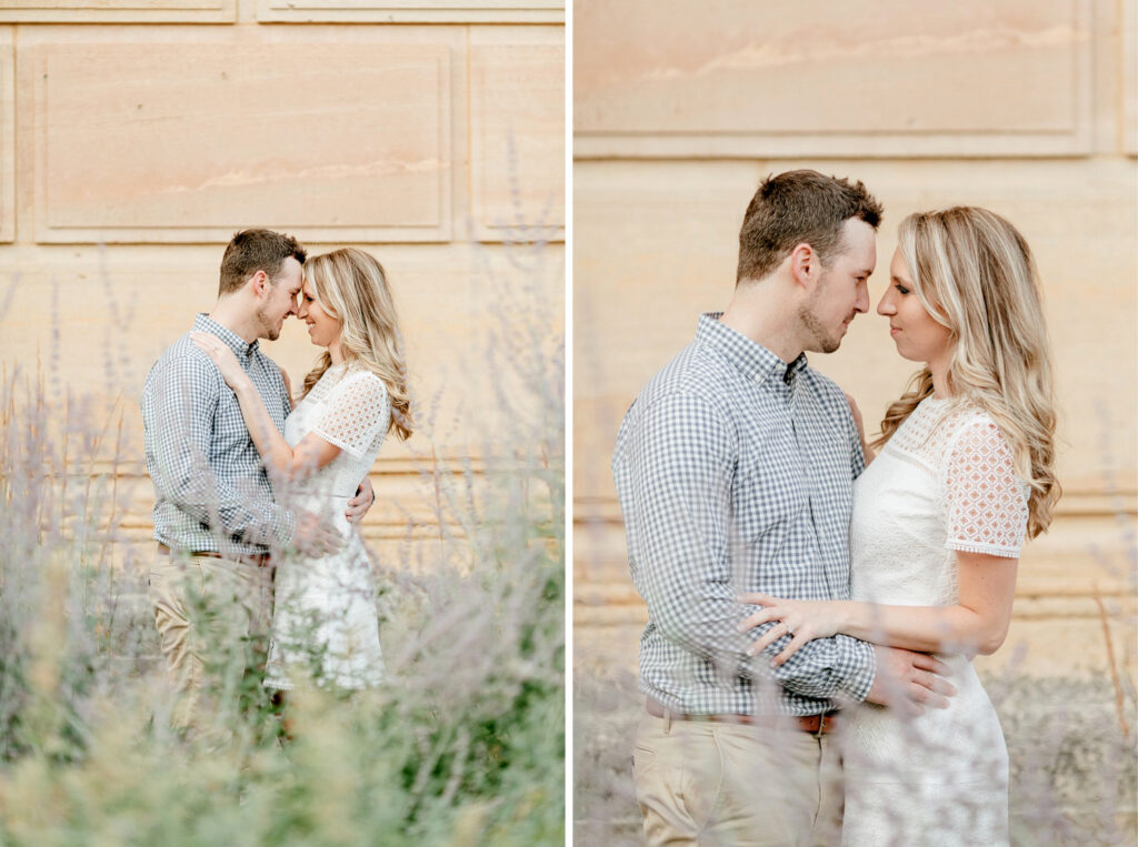 summer engagement session in Center City Philadelphia