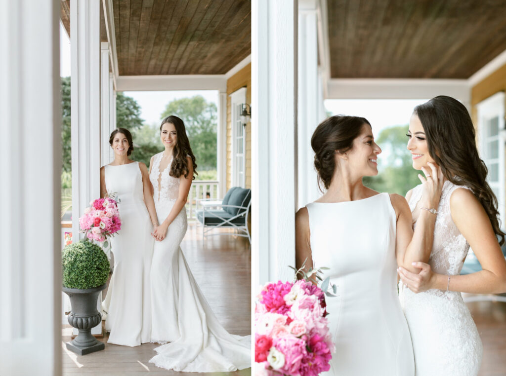 gay brides at Willow Creek Winery in New Jersey by Emily Wren Photography