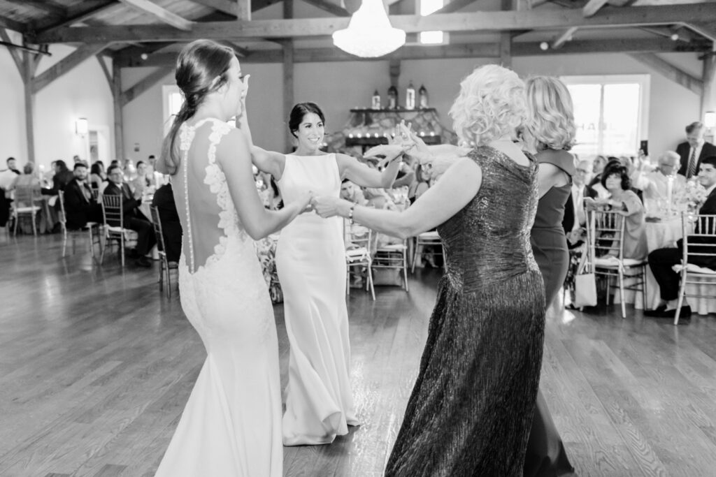 mother daughter dance at lesbian wedding in Cape May New Jersey