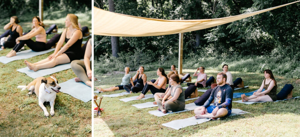 Movement Designed to Feel Good yoga session by Emily Wren Photography