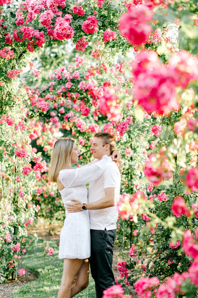 colorful spring engagement session in Pennsylvania by Emily Wren Photography