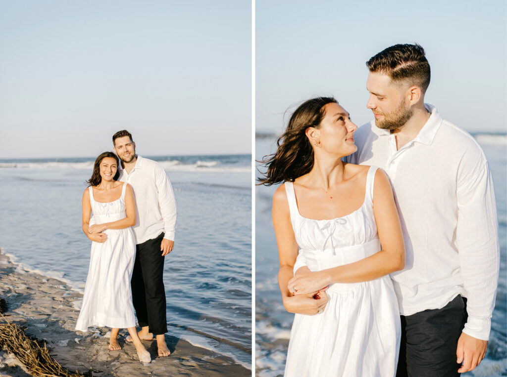 Sea Isle, NJ Engagement session by Emily Wren Photography