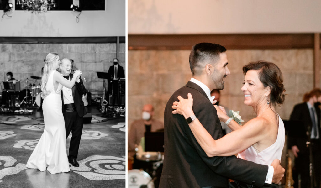 parent dances at Pennsylvania wedding reception at the Lake House Inn by Emily Wren Photography