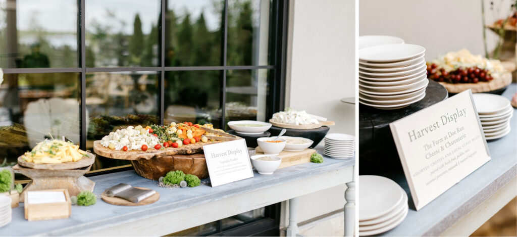 Terrain Gardens Catering Harvest Display