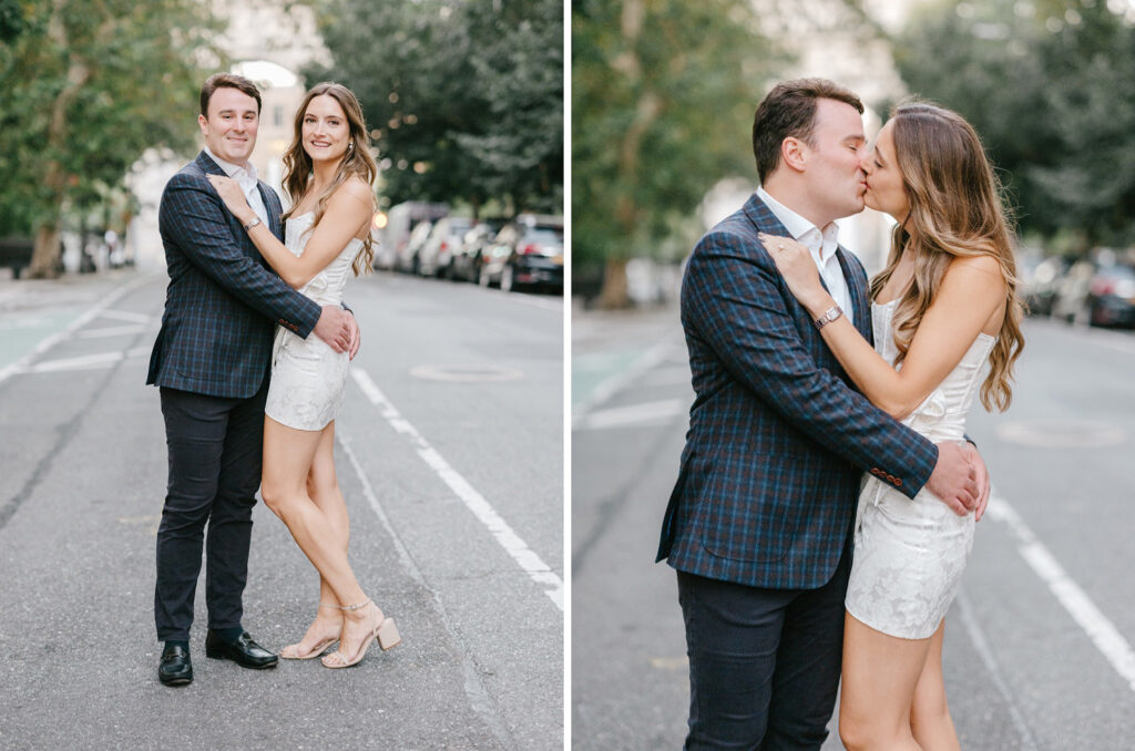 engagement photos in New York City by Emily Wren Photography