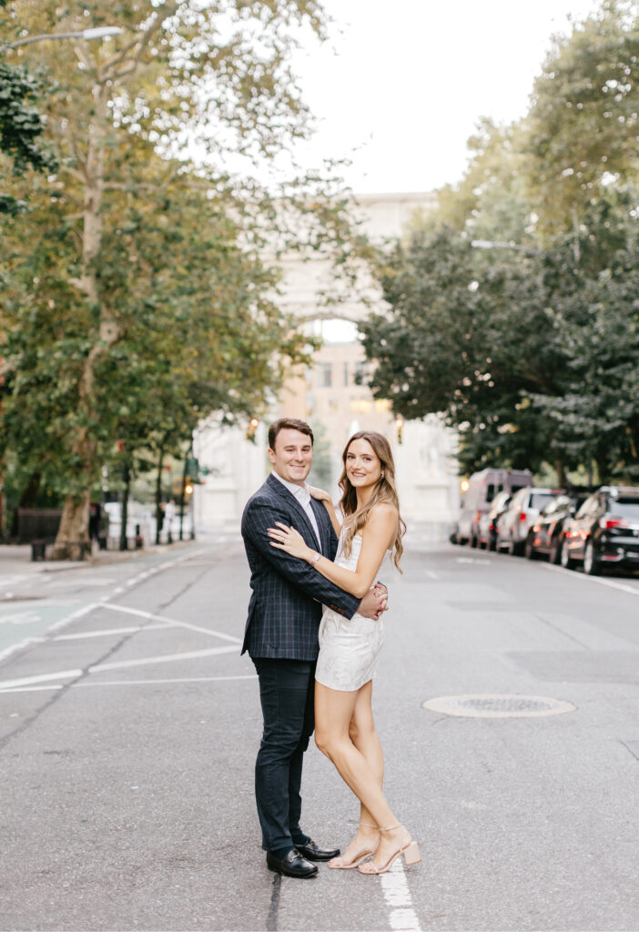 New York City engagement session