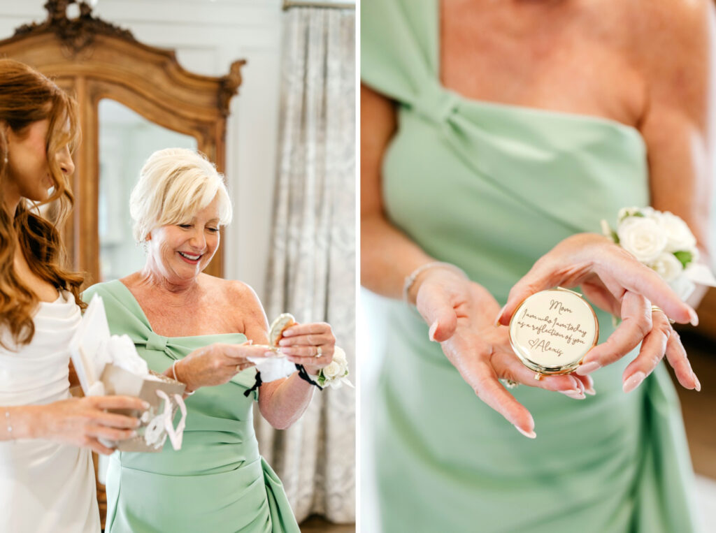 mother of the bride gift by Emily Wren Photography