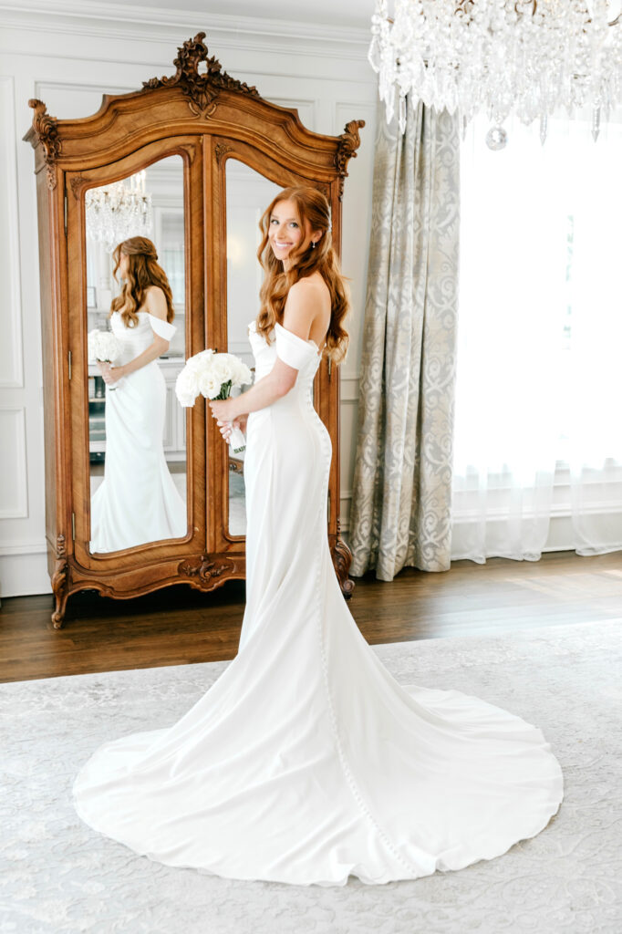 New Jersey bride before her Park Savoy summer wedding day