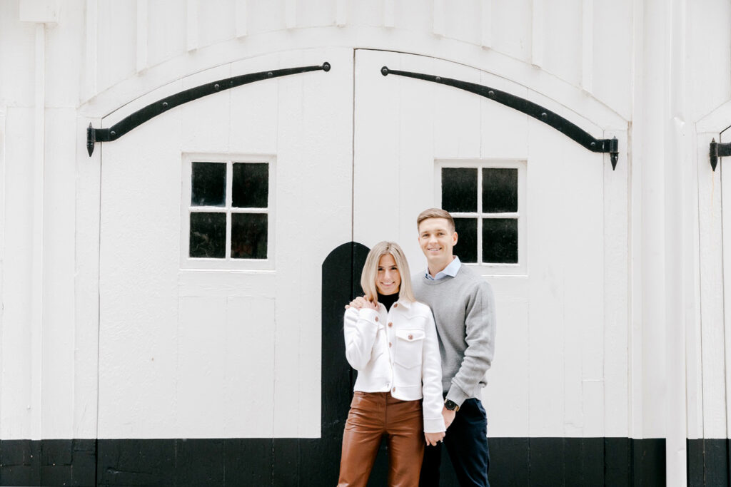 fall engagement photoshoot outfit inspiration by Philadelphia engagement photographer Emily Wren Photography