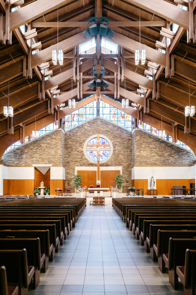 Saint Elizabeth's Parish wedding ceremony