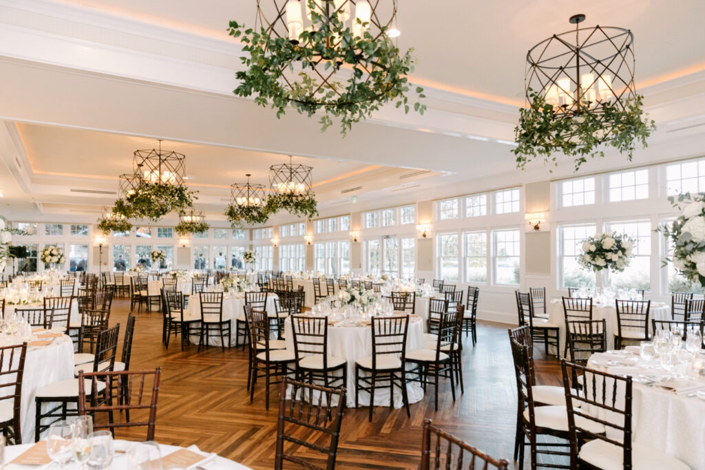 Chesapeake Bay Beach Club wedding reception by Emily Wren Photography