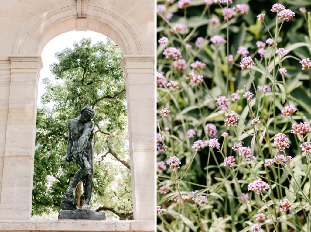 Rodin Musuem details by Emily Wren Photography