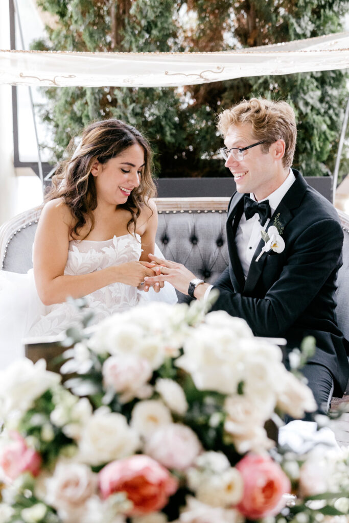 Multicultural Cescaphe wedding ceremony by Emily Wren Photography