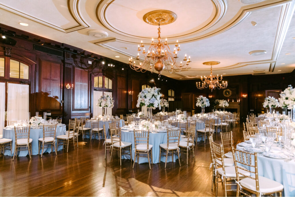 Philadelphia wedding reception at The Union League by Emily Wren Photography