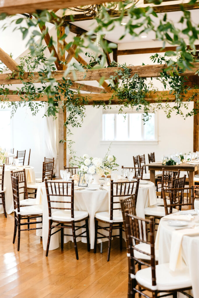 wedding reception at The Inn at Barley Sheaf