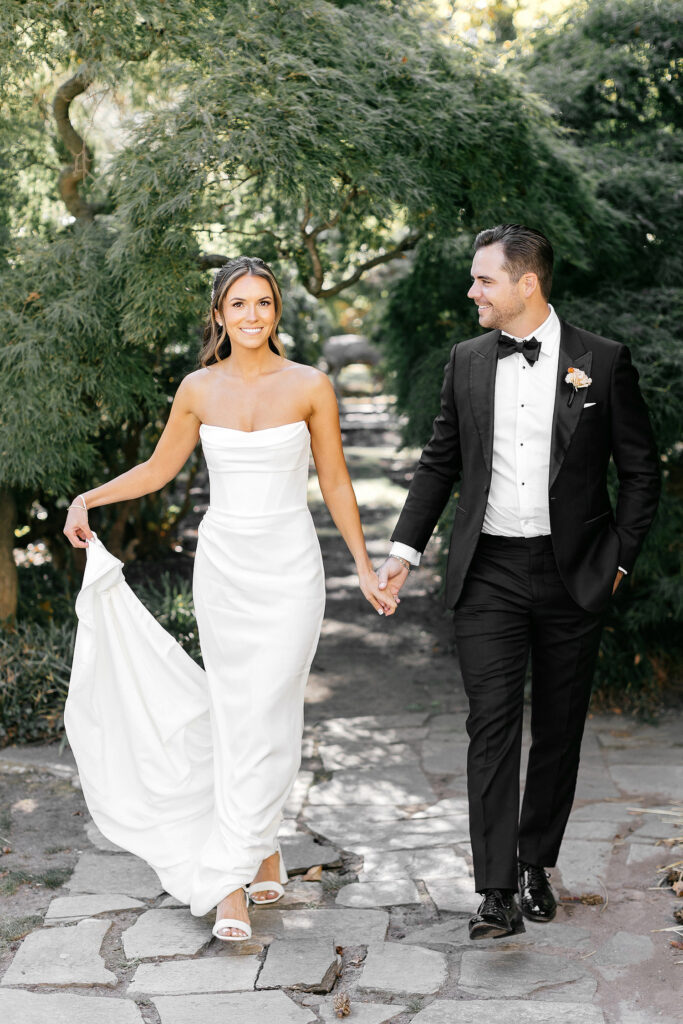 Northeast Philadelphia bride and groom portrait at Glen Foerd