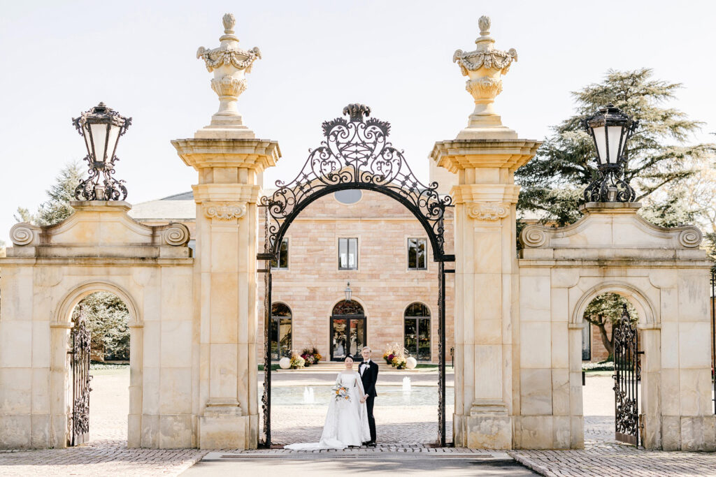 New Jersey bride and groom at Jasna Polana