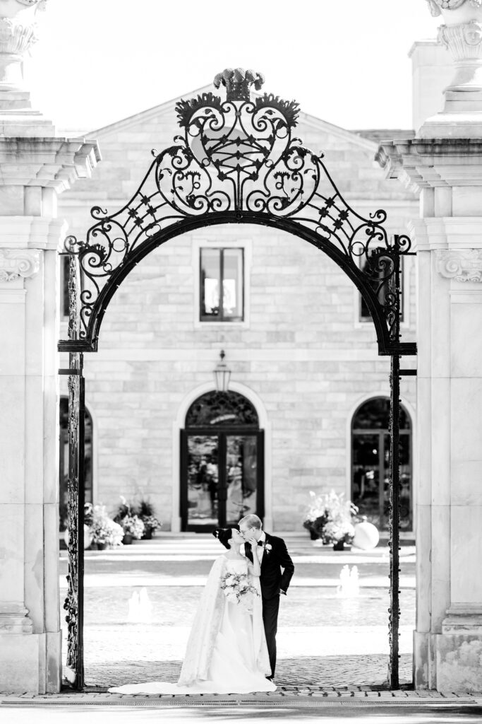 bride and groom portrait session at Jasna Polana by Emily Wren Photography