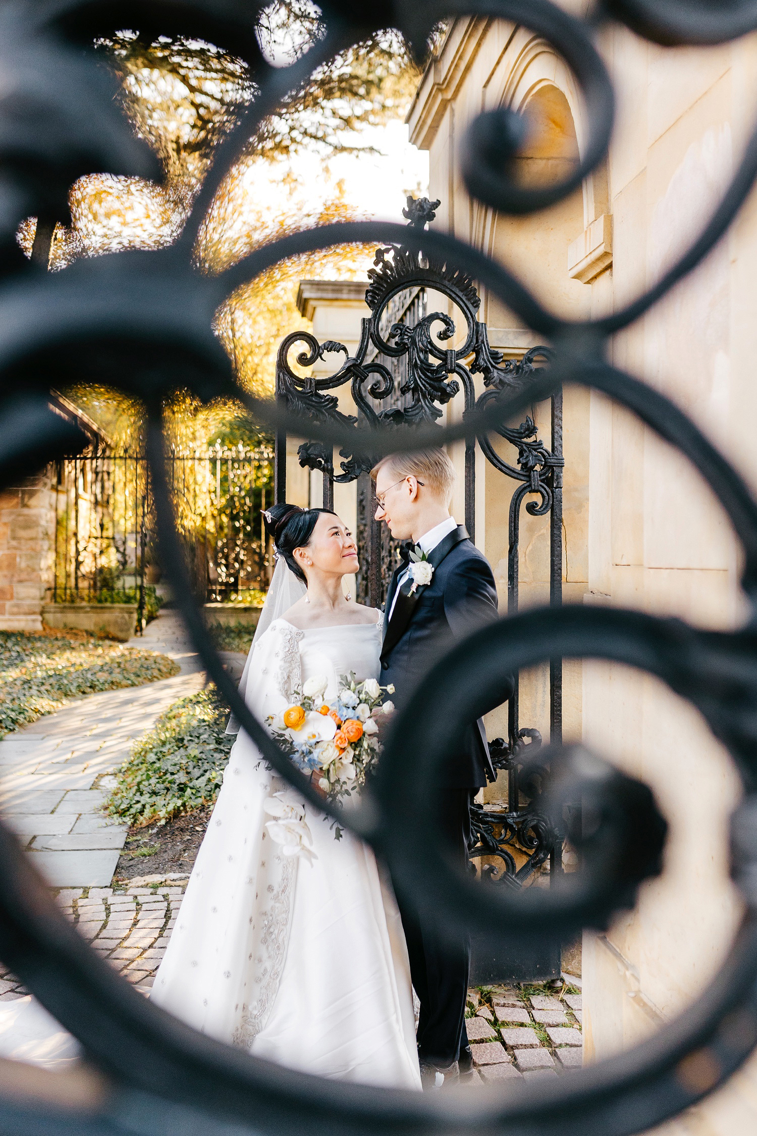 New Jersey bride & groom portrait session at Jasna Polana