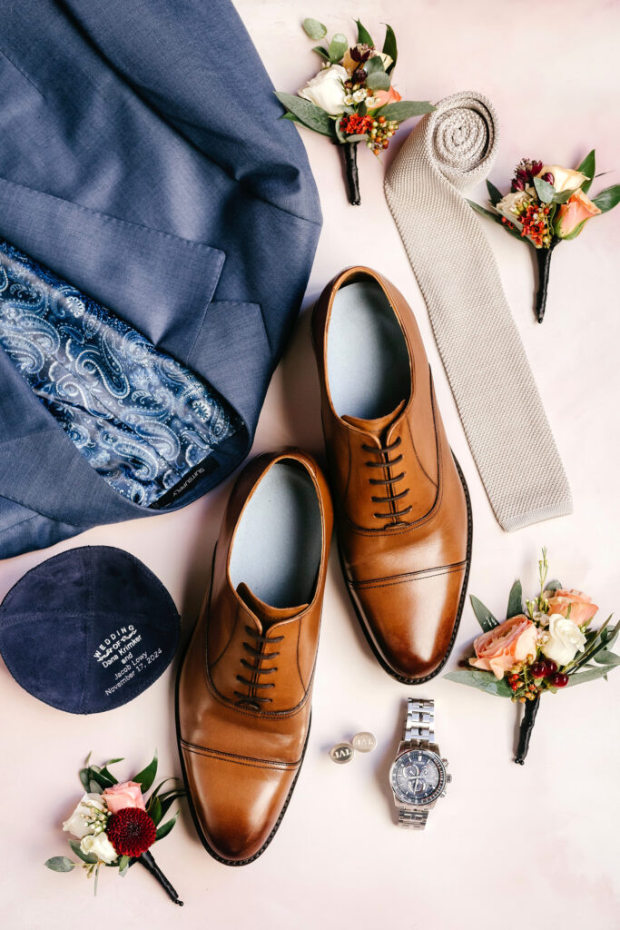 grooms getting ready details by Emily Wren Photography