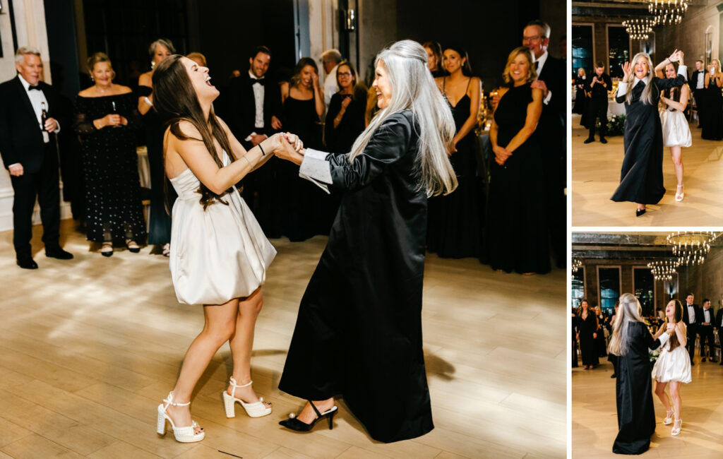 surprise mother daughter dance at Philadelphia wedding reception