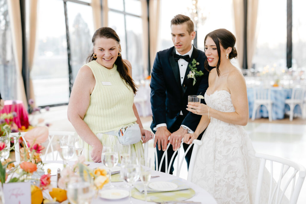 bride & groom with Shannon Wellington at their luxurious Cescaphe spring wedding by Emily Wren Photography
