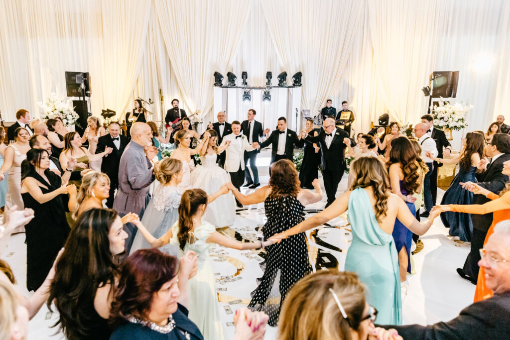 Greek Orthodox wedding reception at The Union League of Philadelphia by Emily Wren Photography