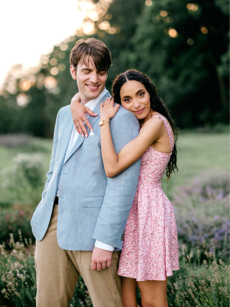 Romantic & cinematic Pennsylvania engagement photoshoot by Emily Wren Photography