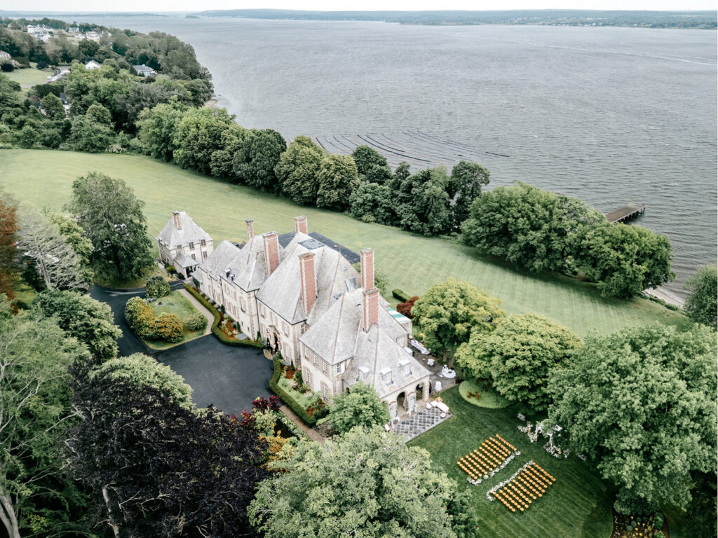 Glen Manor House drone photo by Emily Wren Photography