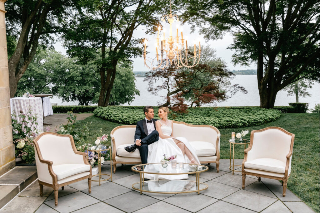 Glen Manor House wedding portrait session by the water