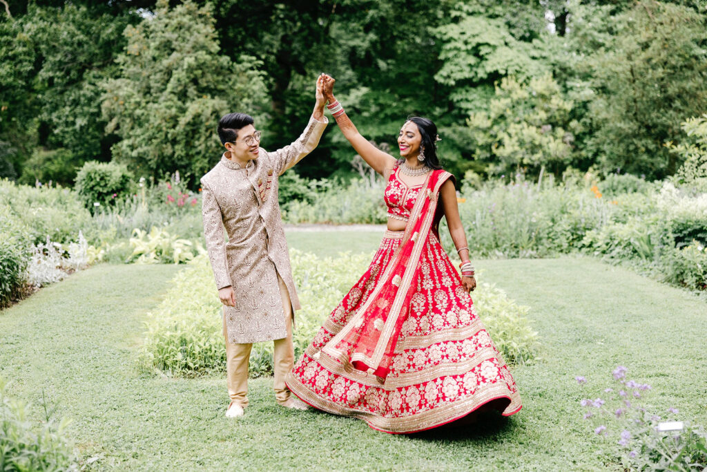 Taiwanese & Indian wedding portrait session by Emily Wren Photography