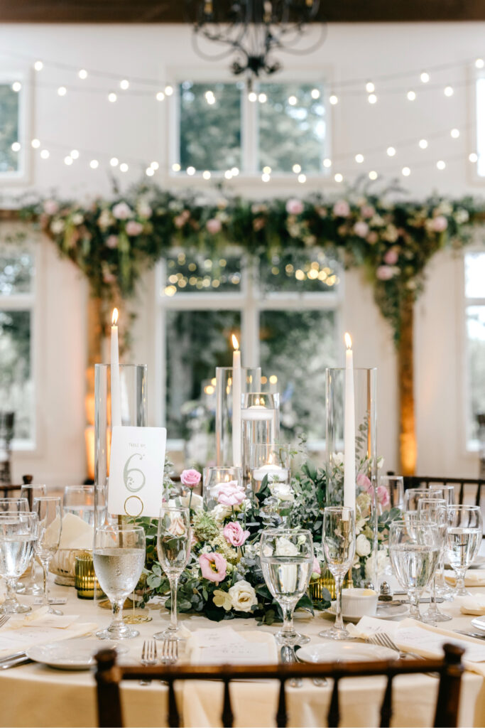 tablescapes for summer wedding reception in Philadelphia, Pennsylvania by Emily Wren Photography