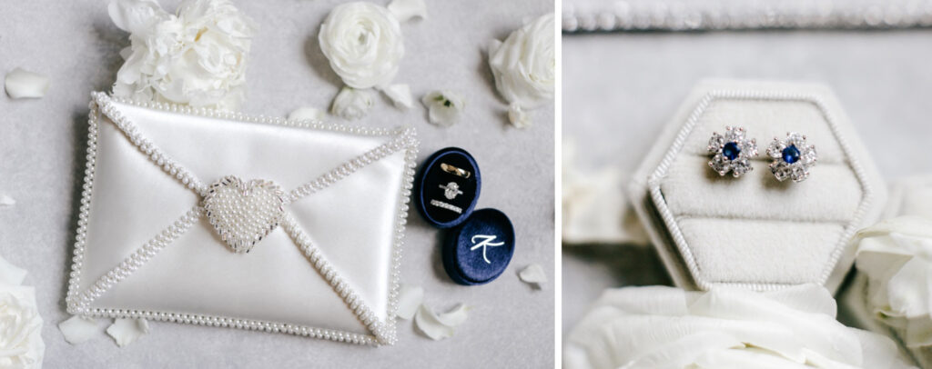 brides getting ready details by luxurious wedding photographer Emily Wren Photography