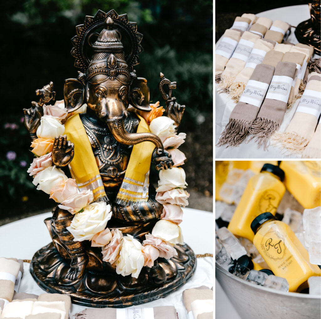Hindu & Western Philadelphia wedding ceremony details by Emily Wren Photography