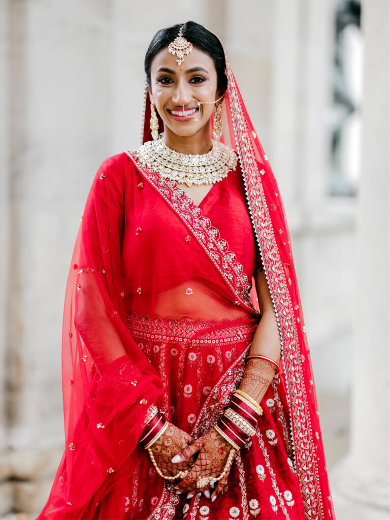Philadelphia bridal portrait at the Rodin Museum in Center City by Emily Wren Photography