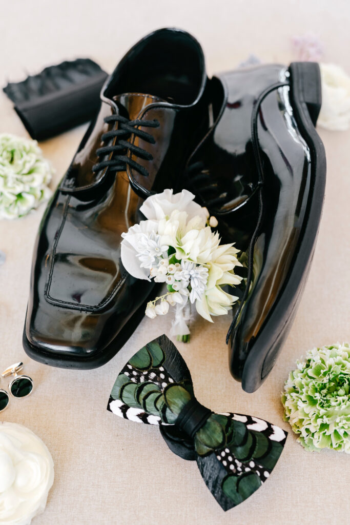 groom's getting ready details for a spring wedding day in Philadelphia